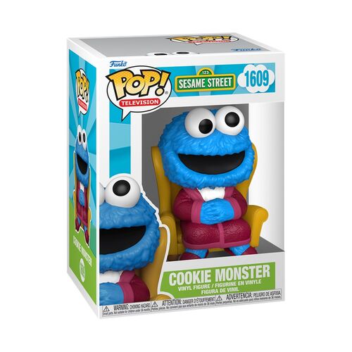 FUNKO POP! BARRIO SÉSAMO – EL MONSTRUO DE LAS GALLETAS EN BATA