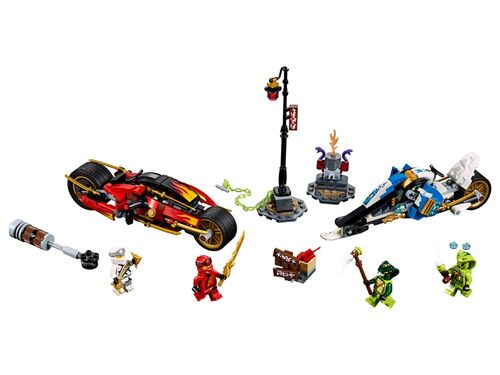 LE70667 Moto Acuchilladora de Kai y Motonieve de Zane LEGO® NINJAGO®
