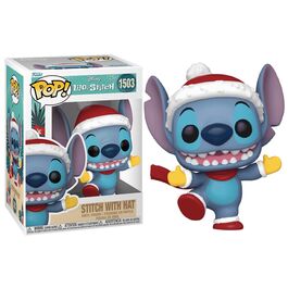 FUNKO POP! LILO Y STITCH ? STITCH CON GORRO DE PAPÁ NOEL