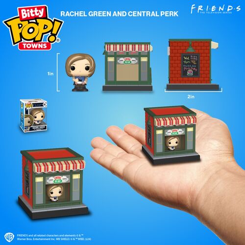 FUNKO BITTY POP! FRIENDS  -  RACHEL GREEN Y CENTRAL PERK