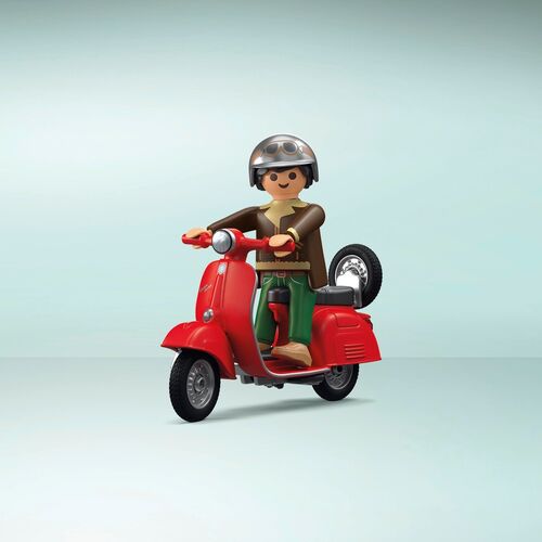 PLAYMOBIL VESPA - GARAJE VESPA AÑOS 60