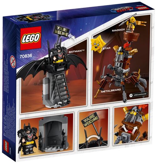 LE70836 Batman? y Barbagris Preparados para Luchar LEGO® Movie 2