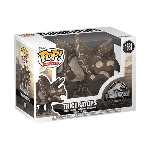 FUNKO POP! JURASSIC WORLD ? TRICERATOPS (FÓSIL)