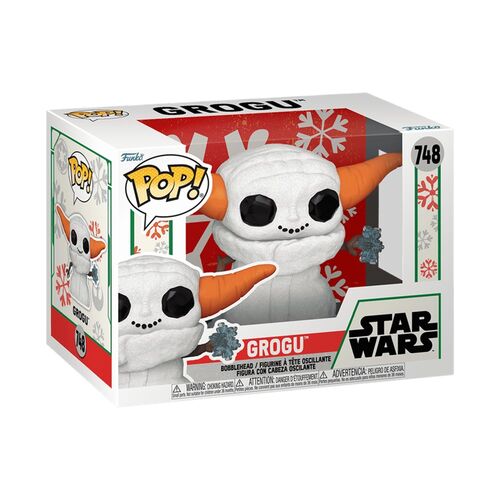FUNKO POP! STAR WARS ? GROGU MUÑECO DE NIEVE