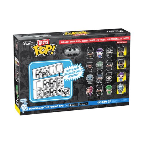FUNKO BITTY POP! DC BATMAN ? DOS CARAS, BATMAN (FOREVER), RIDDLER Y ¿?