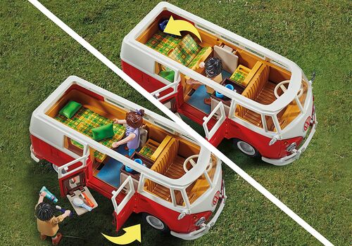 PLAYMOBIL VOLKSWAGEN T1 CAMPING BUS
