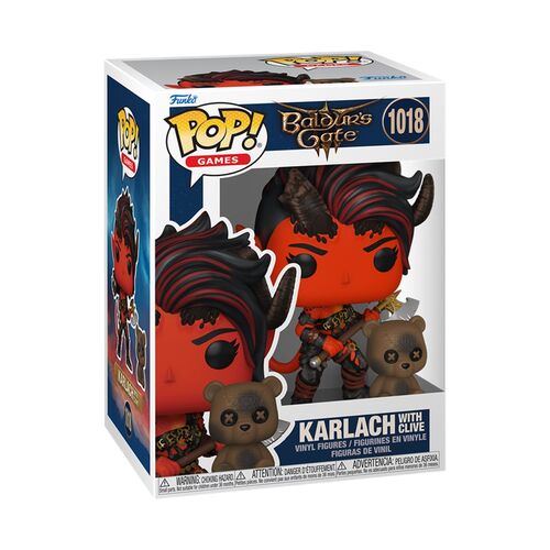 FUNKO POP! BALDUR'S GATE III – KARLACH CON CLIVE