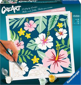 RAVENSBURGER CREART - FLORES EXÓTICAS