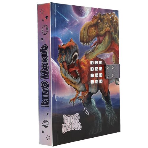 TOP MODEL - DIARIO CON CÓDIGO SECRETO DINO WORLD