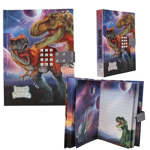 TOP MODEL - DIARIO CON CÓDIGO SECRETO DINO WORLD