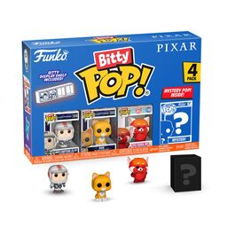 FUNKO BITTY POP! DISNEY PIXAR - BUZZ LIGHTYEAR (XL-01), SOX, MEI PANDA ROJO Y ¿?