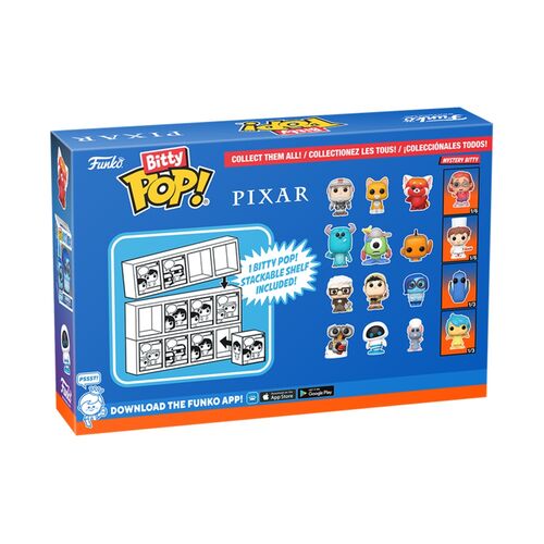 FUNKO BITTY POP! DISNEY PIXAR - SULLEY, MIKE WAZOWSKI, NEMO Y ¿?