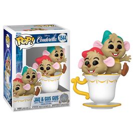 FUNKO POP! LA CENICIENTA - JAQ Y GUS GUS EN TAZA
