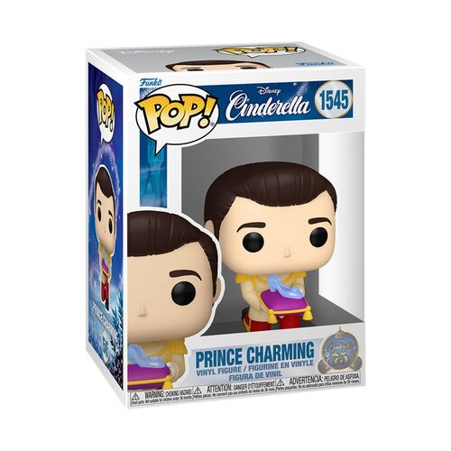 FUNKO POP! LA CENICIENTA - PRÍNCIPE ENCANTADOR CON ZAPATO