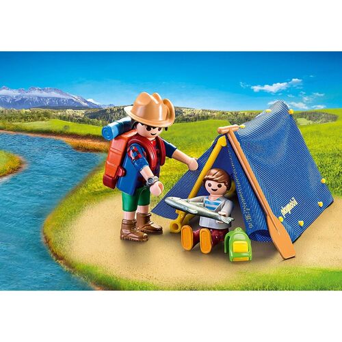 PLAYMOBIL 9323 MALETÍN GRANDE CAMPING