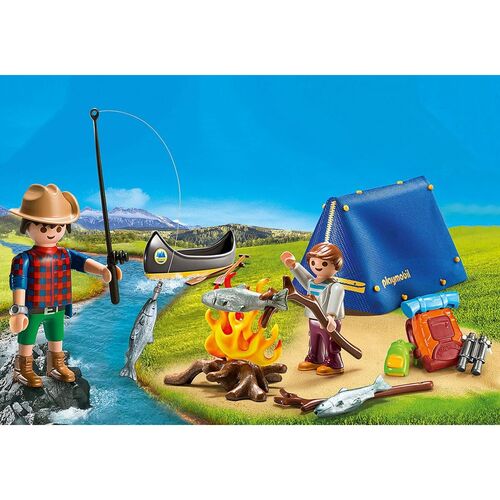 PLAYMOBIL 9323 MALETÍN GRANDE CAMPING