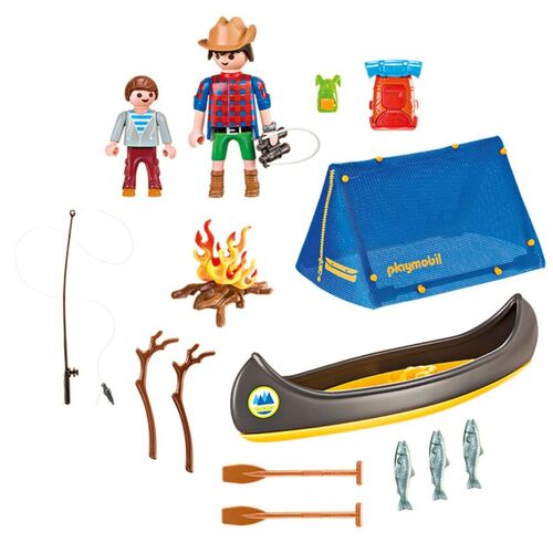 PLAYMOBIL 9323 MALETÍN GRANDE CAMPING