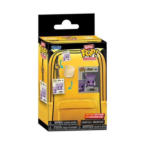 FUNKO BITTY POP! ACCESORIOS - PACK DE BOBA Y 3 PROTECTORES DE LLAVERO
