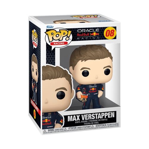 FUNKO POP! FORMULA 1: ORACLE RED BULL RACING - MAX VERSTAPPEN CON CASCO