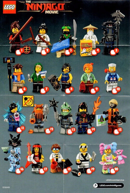 LE71019-06 LEGO® MINIFIGURES® NINJAGO® - JAY WALKER