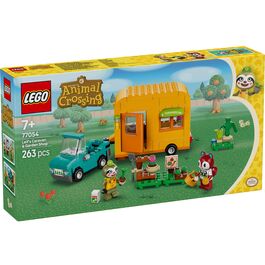 LEGO ANIMAL CROSSING - CARAVANA DE GANDULIO Y TIENDA DE JARDINERÍA