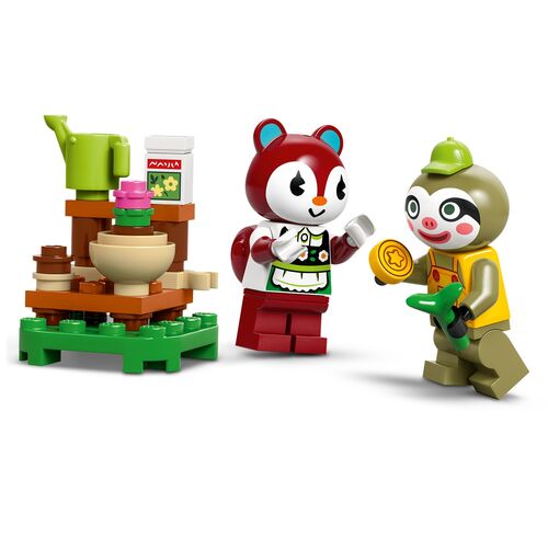 LEGO ANIMAL CROSSING - CARAVANA DE GANDULIO Y TIENDA DE JARDINERÍA