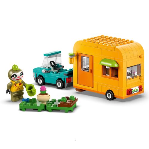 LEGO ANIMAL CROSSING - CARAVANA DE GANDULIO Y TIENDA DE JARDINERÍA
