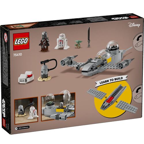 LEGO STAR WARS: THE MANDALORIAN - CAZA ESTELAR N-1 DE MANDO Y GROGU