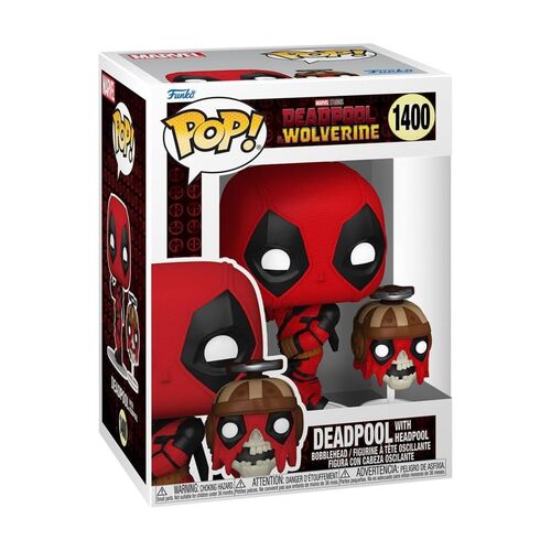 FUNKO POP! MARVEL DEADPOOL Y LOBEZNO - DEADPOOL & HEADPOOL