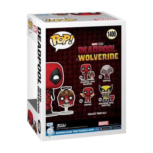 FUNKO POP! MARVEL DEADPOOL Y LOBEZNO - DEADPOOL & HEADPOOL