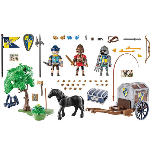 PLAYMOBIL NOVELMORE - CONVOY DE NOVELMORE CON BANDIDO