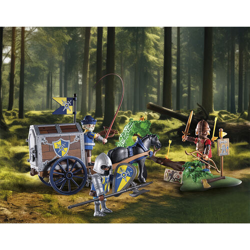 PLAYMOBIL NOVELMORE - CONVOY DE NOVELMORE CON BANDIDO