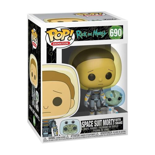 FUNKO POP! RICK & MORTY - MORTY TRAJE ESPACIAL Y SERPIENTE