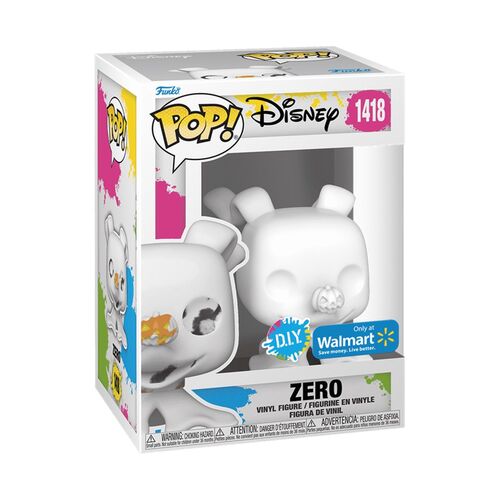FUNKO POP! PESADILLA ANTES DE NAVIDAD - ZERO (HÁZLO TÚ MISMO)