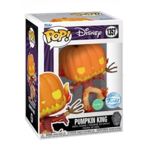FUNKO POP! PESADILLA ANTES DE NAVIDAD 30 ANIV. - REY CALABAZA (PERFUMADO) EXCLUSIVO