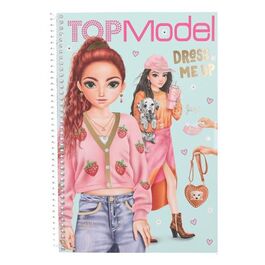 TOP MODEL - CUADERNO DE PEGATINAS GRANDE DRESS ME UP SPRING