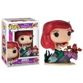 FUNKO POP! LA SIRENITA - ARIEL CON SEBASTIÁN (DIAMOND EXCLUSIVO)
