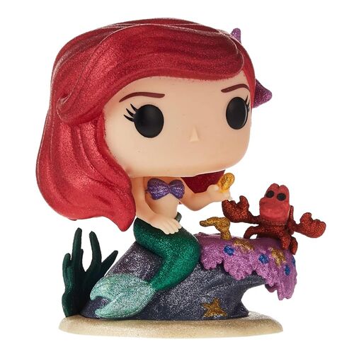 FUNKO POP! LA SIRENITA - ARIEL CON SEBASTIÁN (DIAMOND EXCLUSIVO)