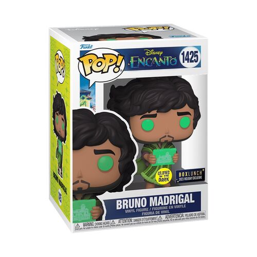 FUNKO POP! ENCANTO - BRUNO MADRIGAL CON PROFECÍA (GITD) (EXCLUSIVO)