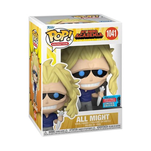 FUNKO POP! MY HERO ACADEMIA - ALL MIGHT CON BOLSA Y PARAGUAS (EXCLUSIVO)