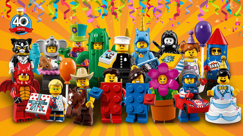 LE71021-08 LEGO® MINIFIGURES® 18ª EDICIÓN - FIESTA - Agente de policía de 1978
