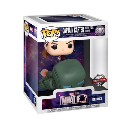 FUNKO POP! DELUXE: WHAT IF?? - CAPITANA CARTER Y EL HYDRA STOMPER EXCLUSIVO