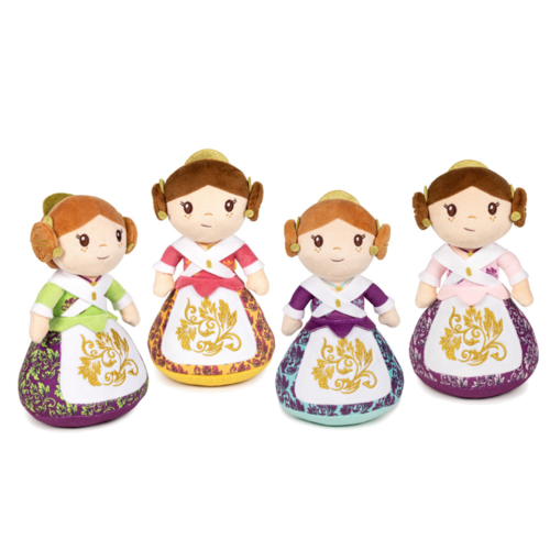 PACK 4 PELUCHES LES FALLERETES