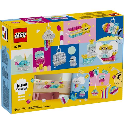 LEGO CLASSIC - CAJA DE MAGIA TRANSPARENTE