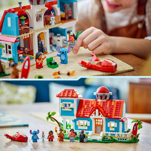 LEGO DISNEY - CASA EN LA PLAYA DE LILO Y STITCH