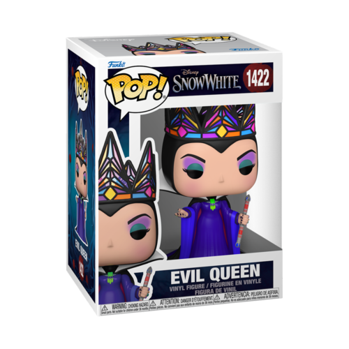 FUNKO POP DISNEY - SNOW WHITE LIVE ACTION - EVIL QUEEN (BLACK & PURPLE)