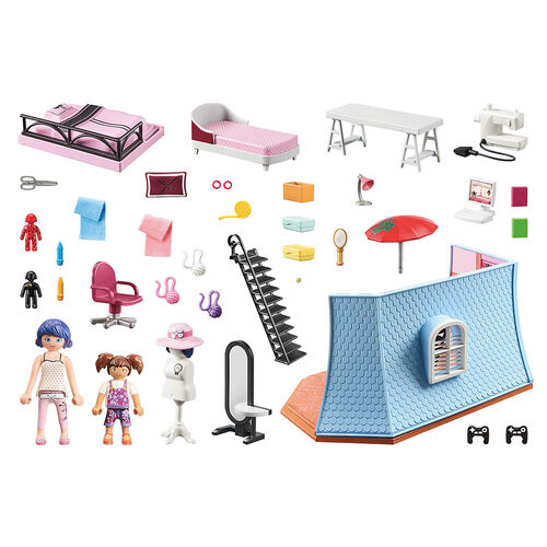 PLAYMOBIL - MIRACULOUS: LOFT DE MARINETTE