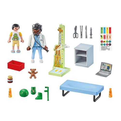 PLAYMOBIL - PEDIATRA CON OSITO DE PELUCHE