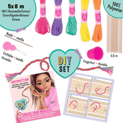 KIT DIY TOP MODEL - CREA TU PULSERA