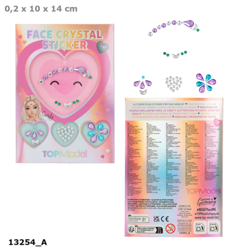 TOP MODEL - BRILLANTES FACIALES ADHESIVOS BEAUTY AND ME